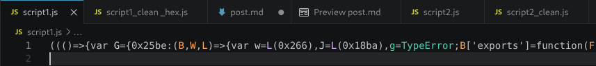 Script1 minified code